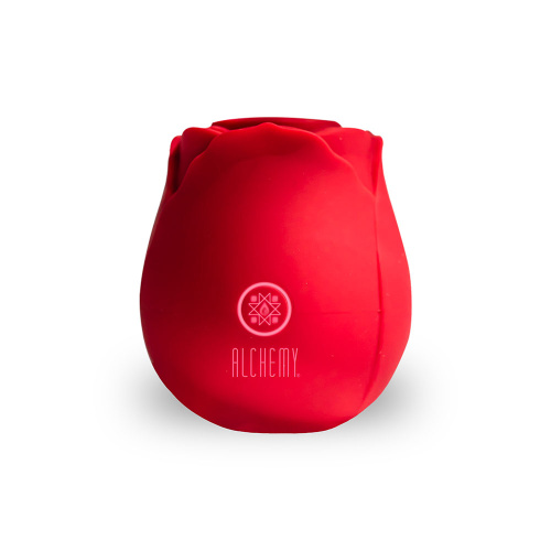 Alchemy Rosebud Luxury Air-Pulse Massager - Red  2