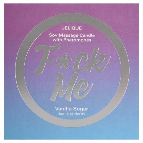 Mood Candle - Fuck Me - Vanilla Sugar - 4 Oz. Jar  4