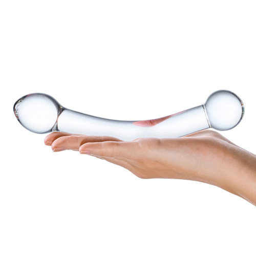 7 Inch Curved Glass G-Spot Stimulator  2