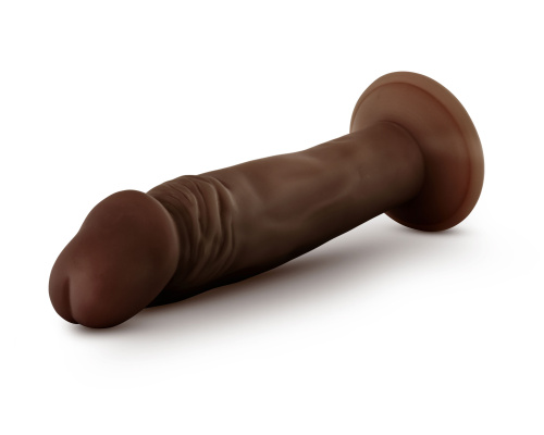 Dr. Skin Plus - 6 Inch Posable Dildo - Chocolate  4