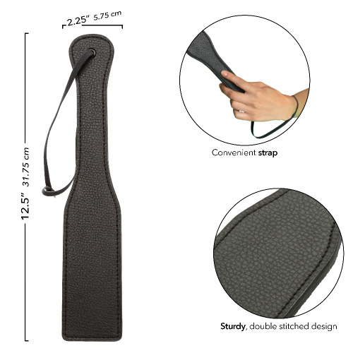 Nocturnal Collection Paddle - Black  5