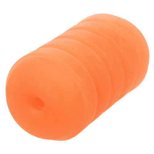 Pop Sock Ribbed - Orange  3