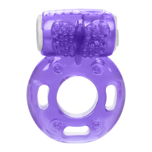 Foil Pack Vibrating Ring - Purple  3