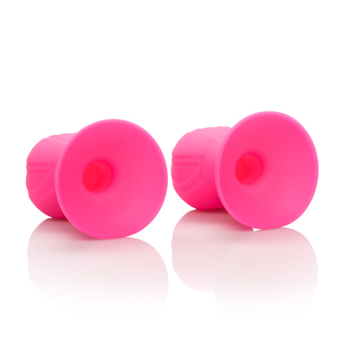 Nipple Play Silicone Pro Nipple Suckers - Pink  4