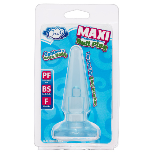 Maxi Butt Plug Blue  3