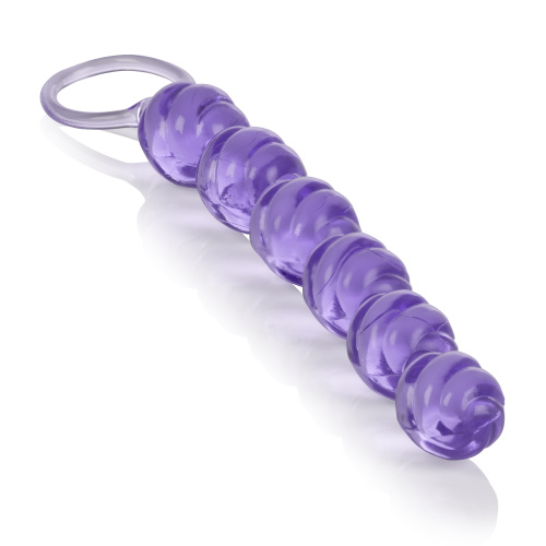 Swirl Pleasure Beads - Purple  3