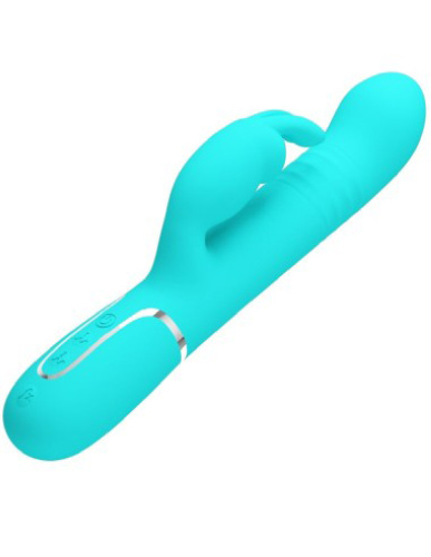 Coale Rabbit Vibrator Pearls - Turquoise  2