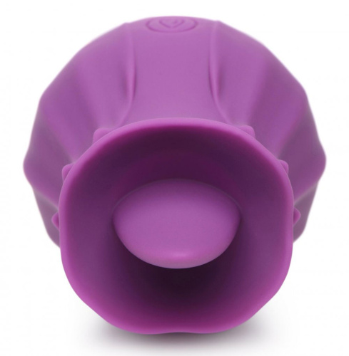 Inmi - Bloomgasm Wild Violet Licking Silicone Stimulator - Violet  2