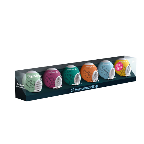 Masturbator Eggs - 6 Piece Set  3