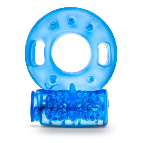 Stay Hard - Vibrating Cock Rings - 2 Pack - Blue  2