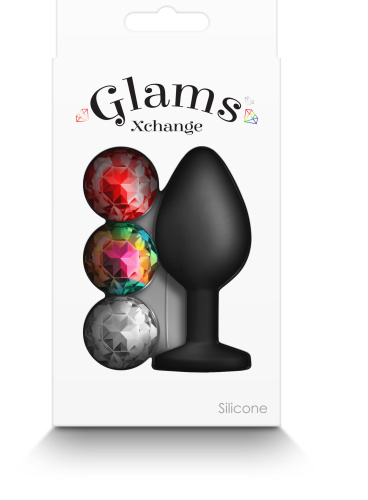 Glams Xchange Round - Medium - Black  3