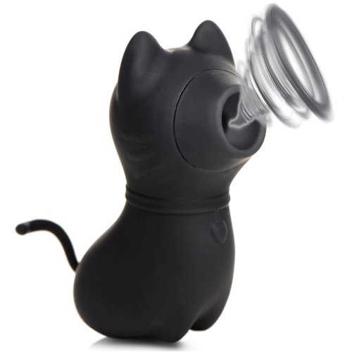 Sucky Kitty 7x Clitoral Stimulator - Black  5