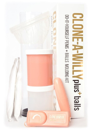 Clone-a Willy Plus Balls Kit - Light Skin Tone  5
