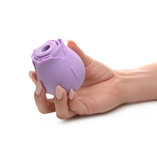 Bloomgasm Wild Rose 10x Suction Clit Stimulator -  Purple  3