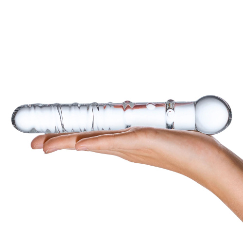 Callisto Clear Glass Dildo  3