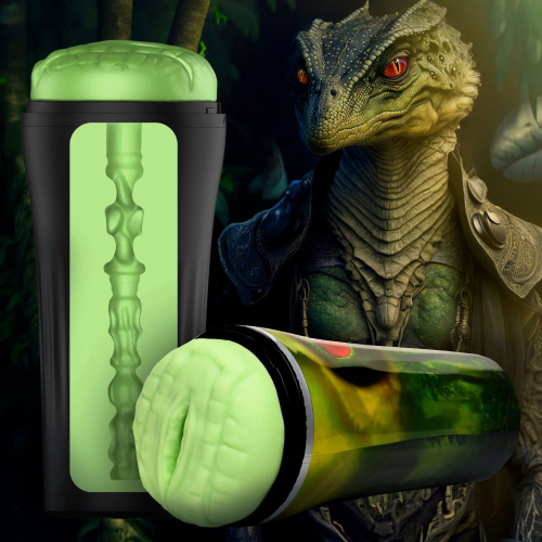 Raptor Reptile Stroker - Green  4