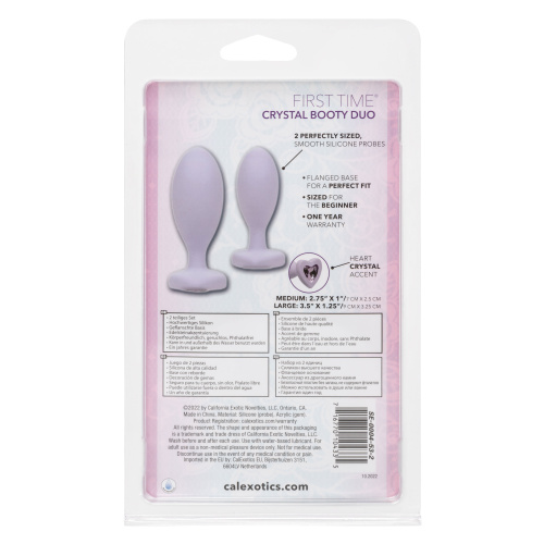 Love Crystal Booty Duo - Purple  2