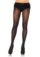 Suki Plus Sheer Tights - Queen - Black