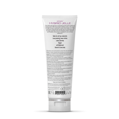 Simply Hybrid Jelle Fragrance Free Lubricant - 4 Fl. Oz.  2