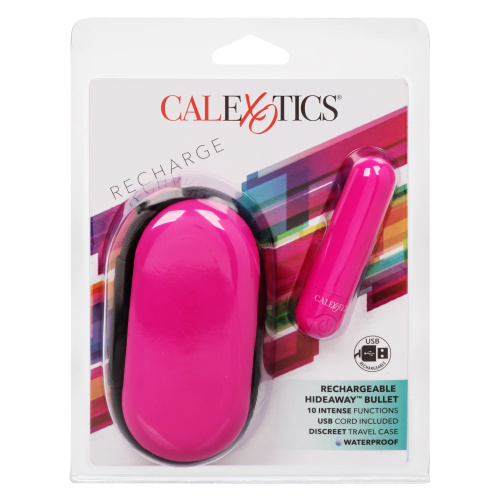 Rechargeable Hideaway Bullet - Pink  2