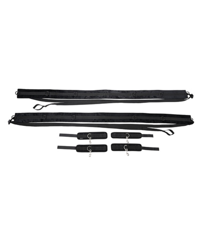 No Matter Where Bondage Restraint System - Black  5