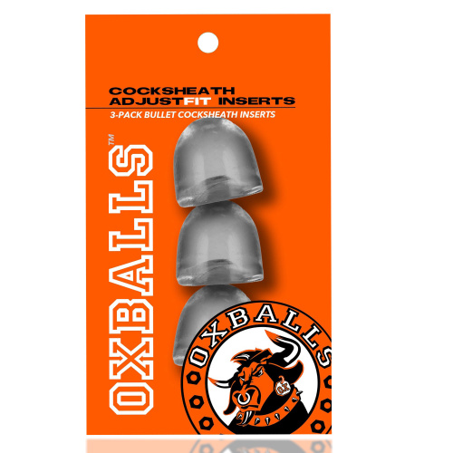 Cocksheath Adjustfit 3 Pack Bullet Inserts  3