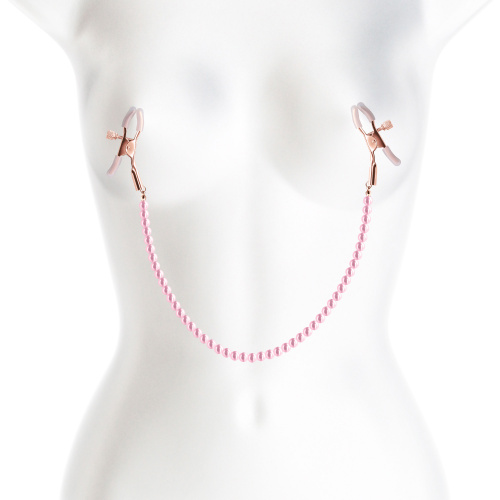 Bound - Nipple Clamps - Dc1 - Pink  2
