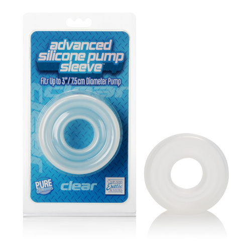 Advanced Silicone Pump Sleeve - Clear  4