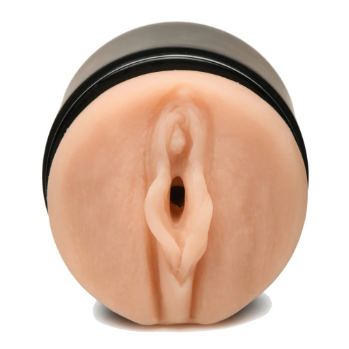 Mistress Double Shot Mouth and Pussy Stroker - Light  2