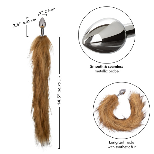 Running Wild Tail - Brown  5