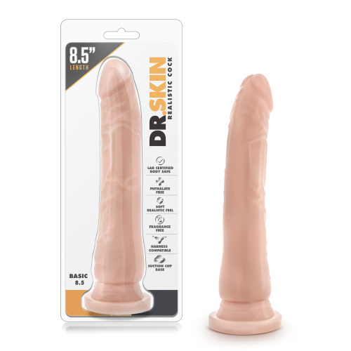 Dr. Skin - Realistic Cock - Basic 8.5 - Beige  5