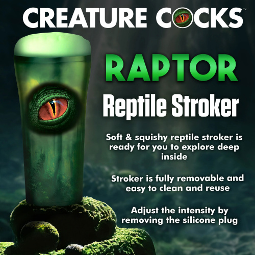 Raptor Reptile Stroker - Green  5