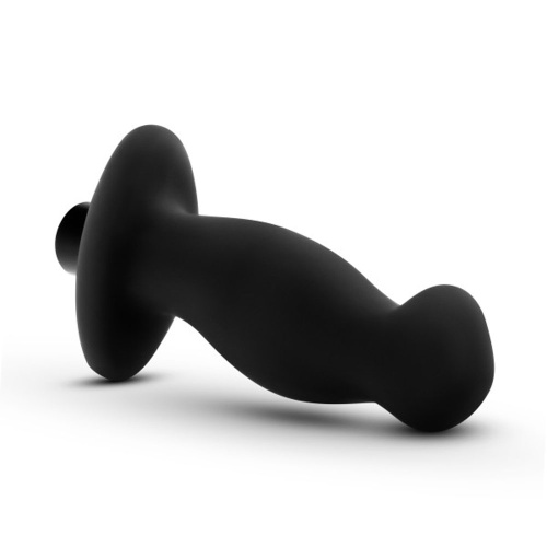 Anal Adventures- Platinum- Silicone Vibrating Prostate Massager 02-Black  5