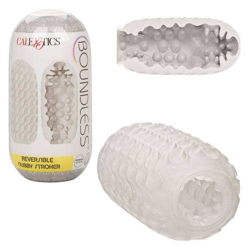 Boundless Reversible Nubby Stroker - Clear  4