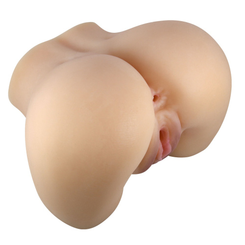Mila Realistic Vagina and Ass Vibrator - Light  3