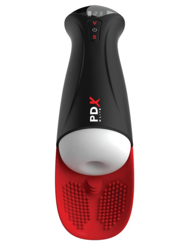 Pdx Elite Fap-O-Matic Pro XL - White/red  2