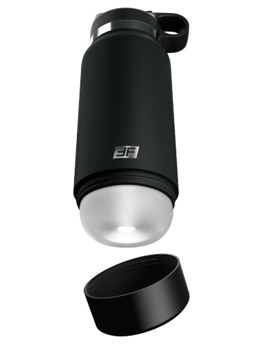 Fap Flask - Thrill Seeker - Black Bottle - Frosted  2