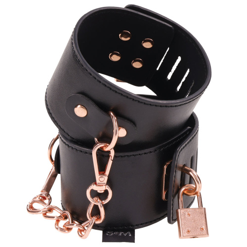 Brat Locking Cuffs - Black  4
