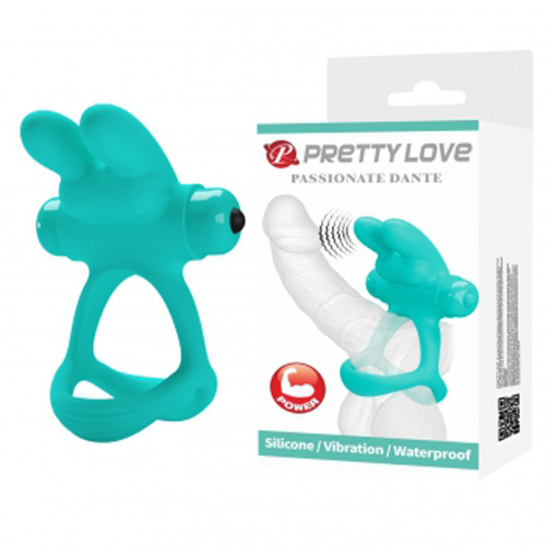 Passionate Dante Penis Ring - Turquoise  2
