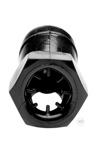 Master Series Detained - Black Restrictive Chastity Cage  4
