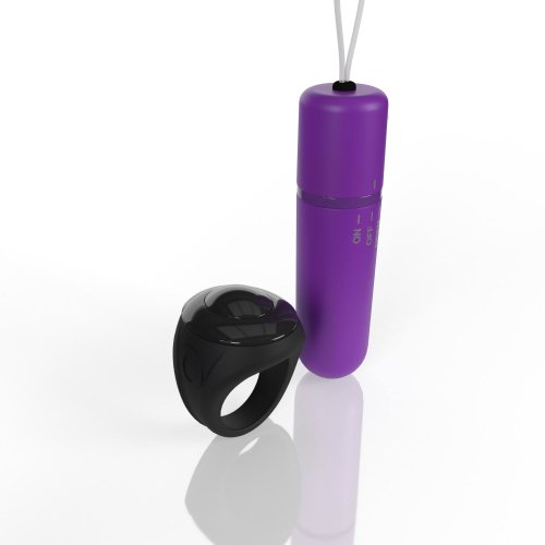 Screaming O 4t - Vibrating Panty Set With Remote  Control Ring - Grape  2