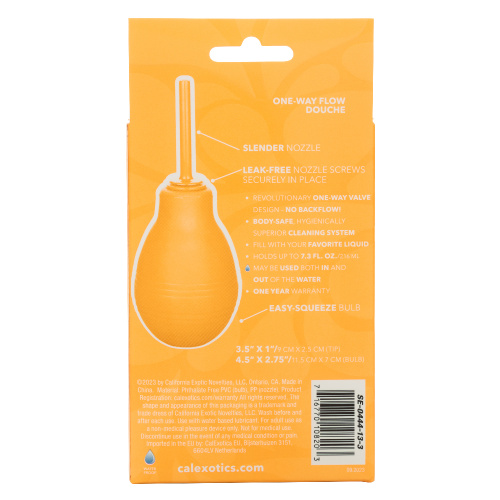 Cheeky One-Way Flow Douche - Orange  2