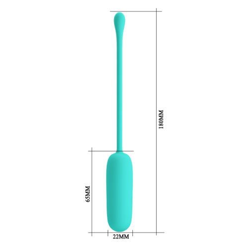 Pretty Love Joyce Vibrating Egg - Turquoise  5