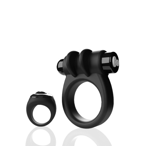 Screaming O Remote Controlled Switch Vibrating  Ring - Black  2