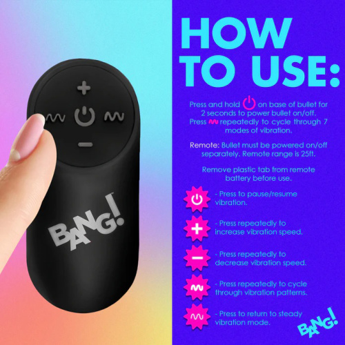 Vibrating Rainbow Butt Plug  3