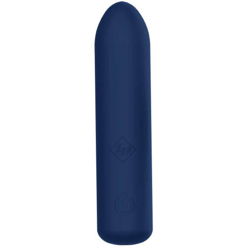 Make Me Quiver Silicone Bullet Massager - Blue  2