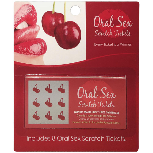 Oral Sex Scratch Tickets  2