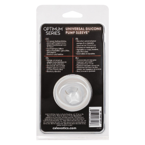 Universal Silicone Pump Sleeve - Clear  3