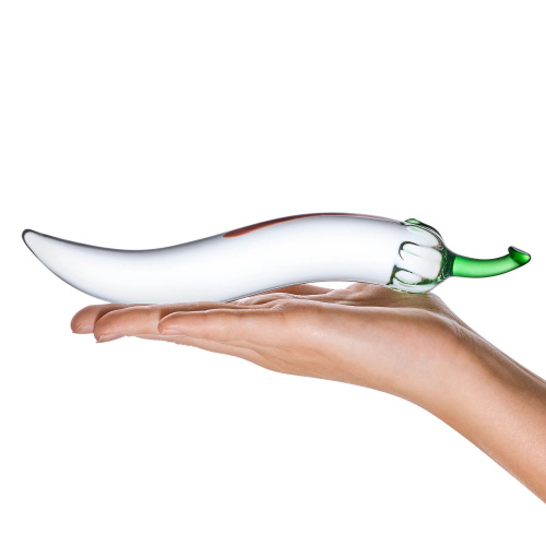 Glass Naturals Chili Pepper Dildo  3