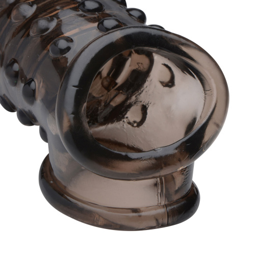 1.5 Inch Penis Enhancer Sleeve - Smoke  2